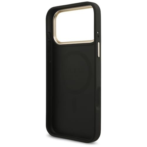 Coque iPhone 17 Pro Max Guess Triangle MagSafe CG Mobile Noire et Or - 7