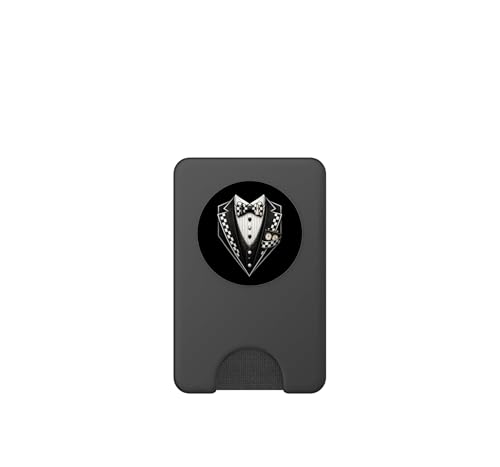 PopSockets PopWallet ajedrez esmoquin: adiós a caídas del móvil 2