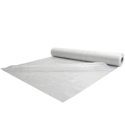 LDPE-Flachfolie, 1000mm breitx50lfm, 120µ (BxL), transparent, 1 Rolle