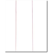 Heat Transfer Paper 500 Sheets Double Red Line 8.5 x 11 Inkjet Heat Transfer Paper Light