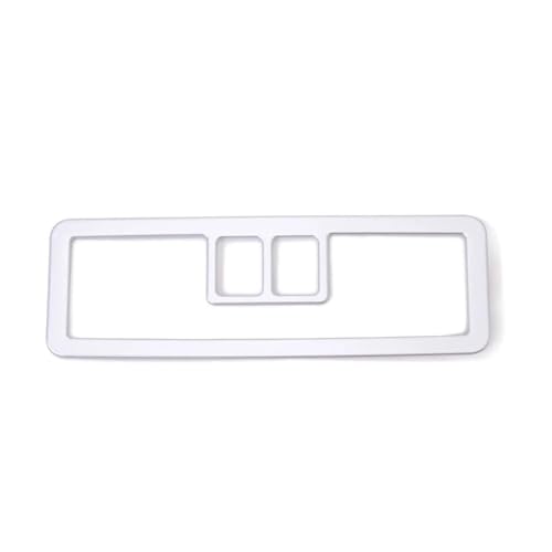 Moldura de luz interior delantera y trasera cromada antiarañazos para Golf MK7