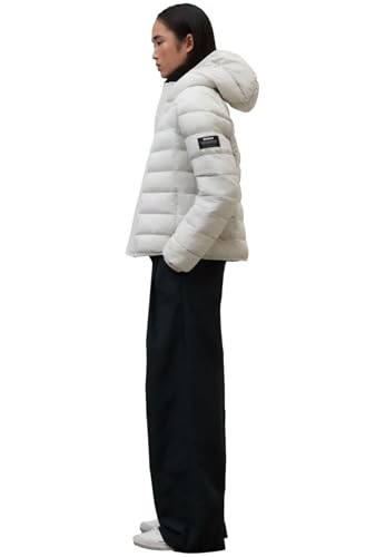 Ecoalf Para Mujer. MCWGAJKASPEN0987W25-292 Chaqueta Aspen Blanco Roto (M), Casual, PoliéSter Reciclado, Sostenible - 3