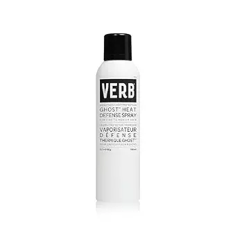 VERB Ghost Heat Defense Spray - Weightless Heat Protection + Shine for Fine to Medium Hair