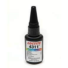 LOCTITE Flash Cure 4311 CYANOACRYLATE Adhesive - 1 OZ Bottle - IDH:1401791