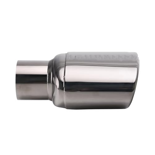 Embout silencieux tuyau d'échappement voiture 57mm entrée inox biseauté