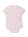 Lacoste Baby Organic Cotton Piqué Bodysuit In Recycled Cardboard Box Set, Light Pink, 18 Months
