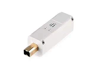 iFi iPurifier3 USB Audio and Data Signal Filter (USB Male Type B, White)