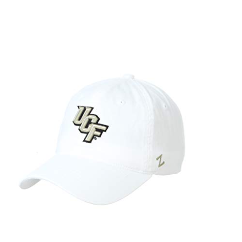 NCAA Central Florida Golden Knights Mens Adjustable Scholarship Hat White, Central Florida Golden Knights White, Adjustable