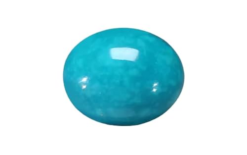 Pierre turquoise naturelle de 10 carats pour l'astrologie