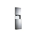 Bobrick B-43944 ConturaSeries Paper Towel Dispenser / Waste Receptacle, Stainless Steel