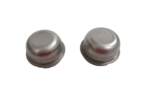Image of FOUNCY Replacement for fits Two - DC178 1.78"" Hub Bore Plain Dust Cap Trailer Axle Brakes Boat Dico Grease