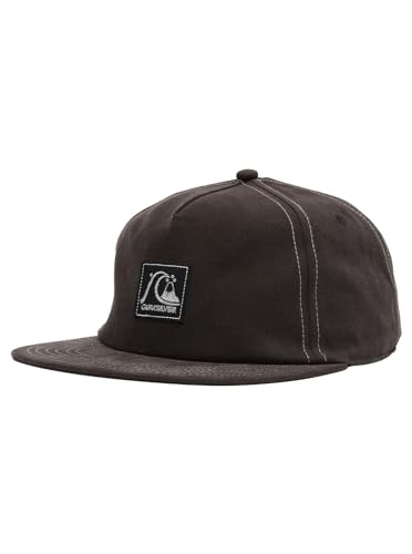 Quiksilver Heritage Cap Gorro Newsie, Black, Taille Unique para Hombre