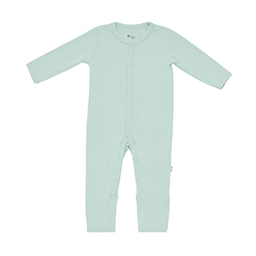 Image of KYTE BABY Unisex Soft Romper with Snap Closure, 97% Rayon made from Bamboo, 3% Spandex,