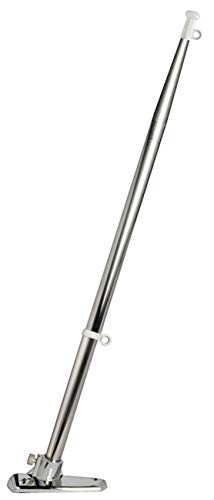 Pied drapeau inox Osculati de pont finition miroir haut de gamme
