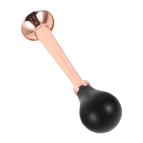 Klaxon pneumatique en métal POPETPOP avec ampoule caoutchouc pour signalisation