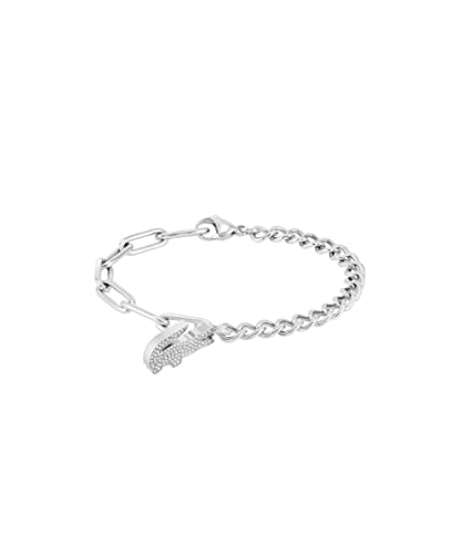 Lacoste Gliederarmband für Damen Kollektion CROCODILE mit Kristallen - 2040146