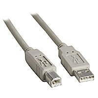 Amazon.com: 3ft Beige USB 2.0 Cable with Type-A Male to Type-B Male ...