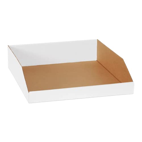 Image of AVIDITI Shipping Boxes Large 18 inchL x 18 inchW x 4.5 inchH, 50-Pack, Corrugated Cardboard Box for Packing, Shipping and Storage
