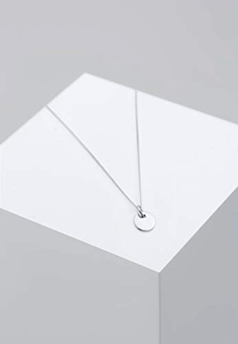 Elli Collana Ciondolo Piastra Base In Argento Sterling 925 Da Donna - 8