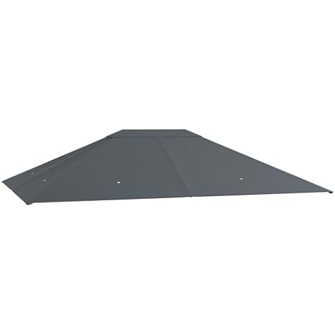 Outsunny 3 x 4m Gazebo Canopy Replacement Cover Cover