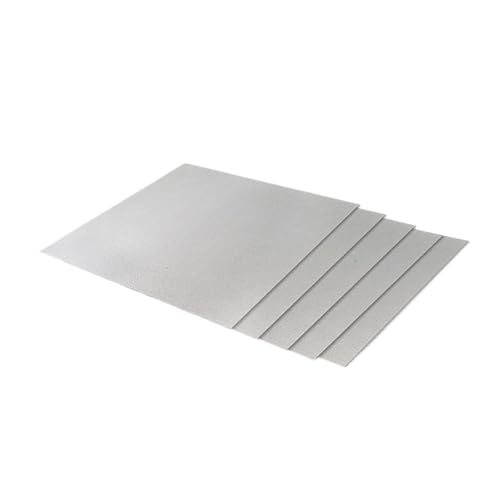 5 Láminas De Mica For La Restauración De Hornos Microondas. Compatibles Con Granz, Midea, Panasonic, LG, Etc. 12 Cm X 15 Cm.