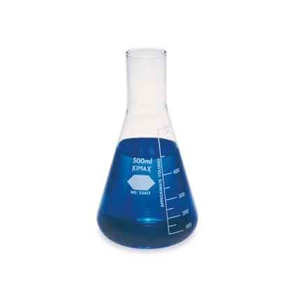 Kimble - Flask- Culture- Long Neck- Scale- 250ML, PK6