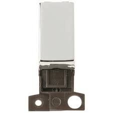 Click MD004CH Minigrid 10A 2 Way Retractive Switch Module Polished Chrome