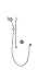 Price comparison product image Aqualisa OPQ.A1.BV.20 Optic Q smart shower (concealed) with adjustable handset - for high pressure/combination boiler systems, Chrome, 98.0 mm*34.0 mm*98.0 mm