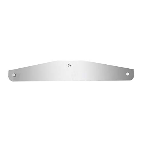 Image of GG Grand General 30363 S.S. 18 X 3 inches Bottom Plate 3 Holes, w /Backing Plate
