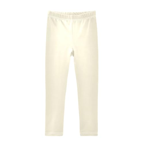 Cornsilk Leggings for Girls Yoga Pants Dance Pants Tights Trousers Girls Stretch Pants, 4T