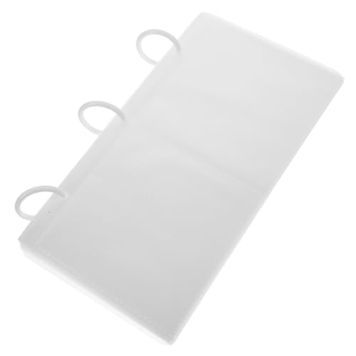 ULTECHNOVO Álbum de Fotos con Páginas Transparentes Organizador de Tarjetas y Recargable Capacidad para Almacenar Fotos