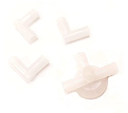 ERH India (Pack of 1 Set) Water Distributor Splitter Suitable for Air Cooler Elbow Set 1 pc of Water Splitter and 3 pcs of Elbow
