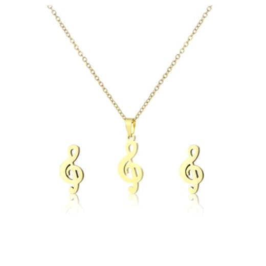 Damen-Schmuck-Set mit Halskette und Ohrringen in Dubai, goldfarben, Edelstahl, afrikanisch, indisch, Hochzeitsschmuck-Set für Frauen, clevere Behandlung