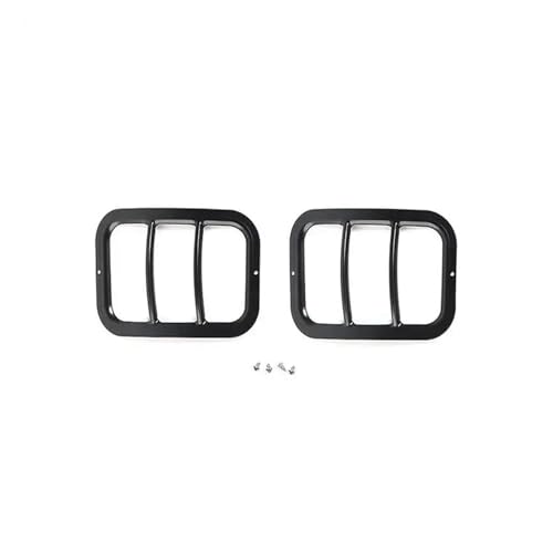 Cubierta de luz antiniebla trasera para Jeep Wrangler JK 2007-2017 moldura parachoques