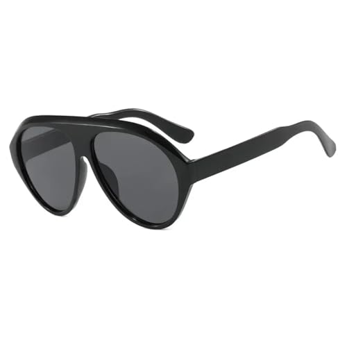 Lunettes de soleil rondes rétro et surdimensionnées UV400 pour hommes et femmes