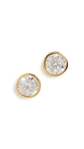 SHASHI Women's Bezel Stud Earrings 5mm