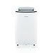 Honeywell 14,000 BTU Portable Air Conditioner with Dehumidifier & Fan Cools Rooms Up To 700 Sq. Ft. with Remote Control, HJ4CESWK9, White/Black