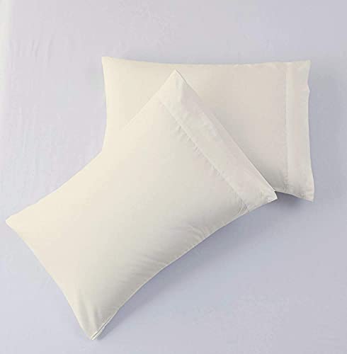 Queen's Linen Rv Sheets For 3/4 Full Bunk 48X75 Size Bed, Soft Brushed Microfiber, 1800 Hotel Luxury Bed Set Campers, Rv's & Travel Trailers Easy Fit Mattress Up To 8 Inch Deep Pockets(Ivory Sheets) #TOP3