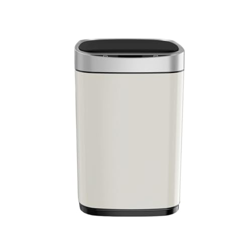 Smart Trash Can Automatic Sensor with Lid Bin Bathroom Wastebasket Home image 2