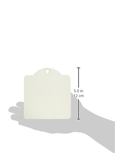 Graphic 45 Square Tags—Ivory #TOP7
