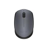 Mouse Logitech Wireless M170 1000DPI Cinza