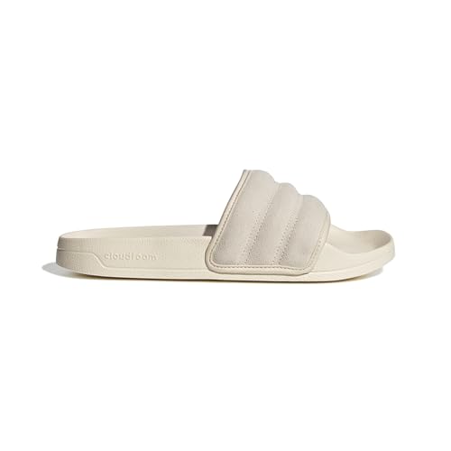 Image of adidas Women ADILETTE SHOWER Synthetic Swim Slide FTWWHT /GOLDMT /BOGOLD | LUT50