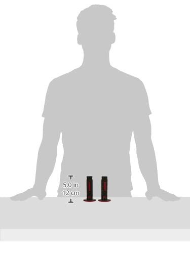 CIRCUIT MA042-215 Manopole Jupiter, Nero Rosso