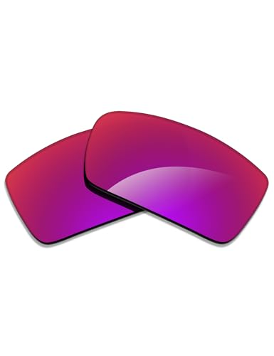 Image of Alphax Polarized Replacement Lenses for Oakley Gascan OO9014 60mm Sunglasses | Glare Reduction | Precision Cutting