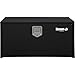 Buyers Products 1702103 Steel Underbody Truck Box with Lockable Paddle Latch, 18x 18x 30 Inch, for Work/ Utility Truck, Heavy Duty Truck Bed Box, Made in the USA, Black
