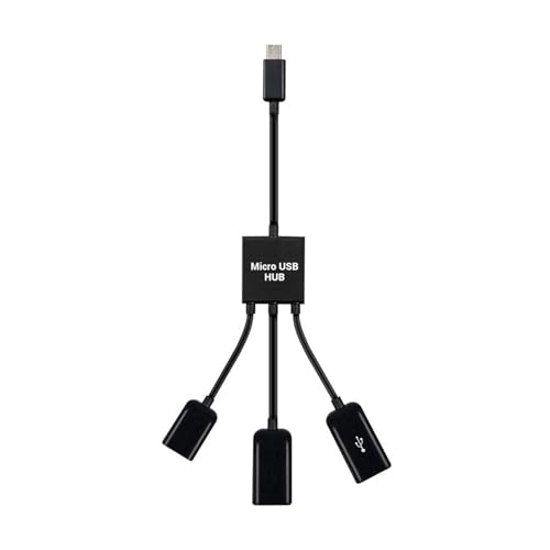 Hub Tipo C OTG de 3 puertos para trabajar desde la cafetería con tu teclado y ratón USB