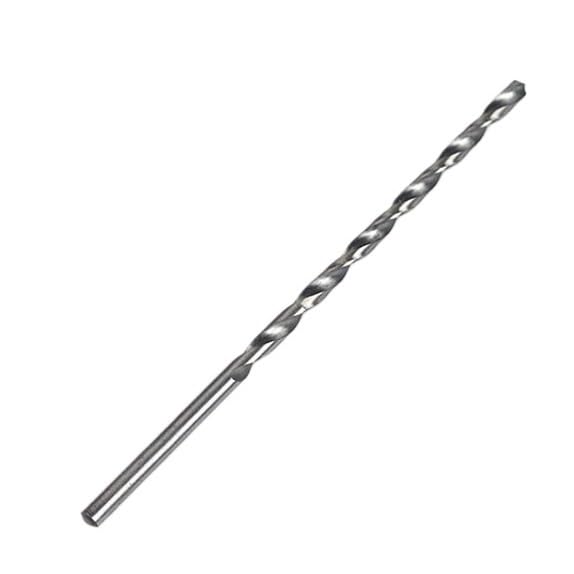 1 pz 5.3mm .4mm .5mm .6mm 250mm 300mm 350mm 400mm 500mm Extra Lungo Metallo Legno Acciaio Ad Alta Velocità HSS Codolo cilindrico Twist Punta da trapano(1Pc 5.3mm,500mm)