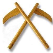 Playwell Kamas en Bois Rouge Arts Martiaux
