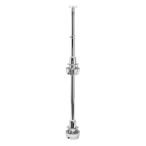 Rev-A-Shelf 5472-32 CR Dual Shelf Kidney Shaped Lazy Susan Organizer For Corner Base Kitchen Cabinets, Rotating Turntable Storage Wire Trays, Chrome thumb #5