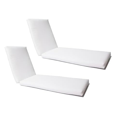 King Rattan Sunbrella Chaise Lounge Cushions Cover